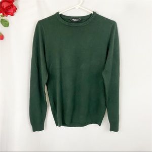 💋3/$20💋 Cedar Wood State Dark Green Knit Sweater